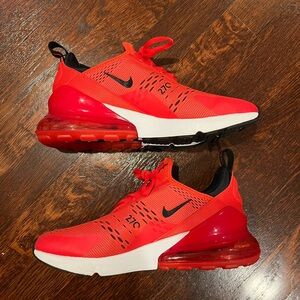 Nike Air Max 270 Red Sneakers